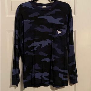 PINK by Victoria’s Secret long sleeve pocket tee